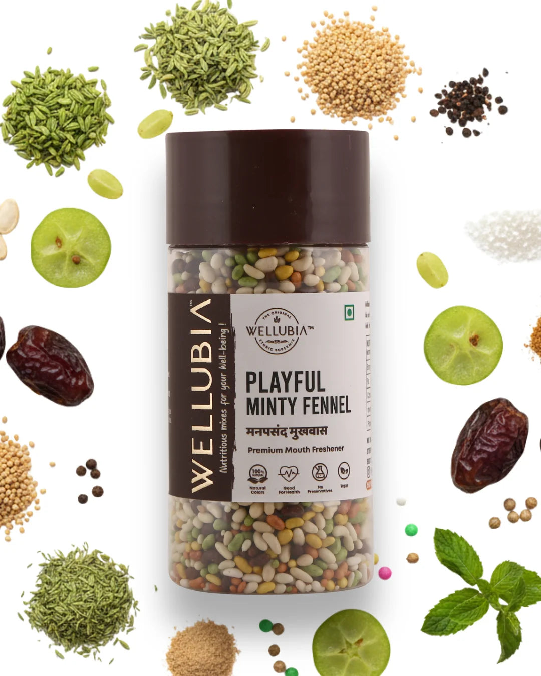 Playful Minty Fennel by Wellubia