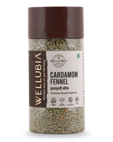 Wellubia Cardamom Fennel, blend close-up, view 3