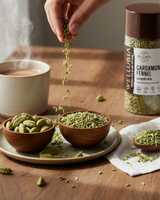 Wellubia Cardamom Fennel, front packaging view, view 2