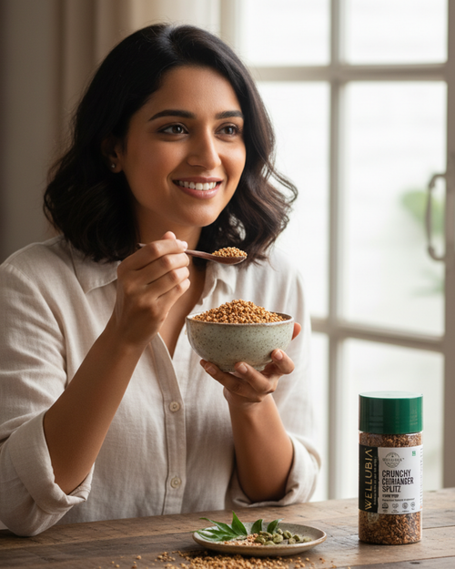 Crunchy Coriander Splitz