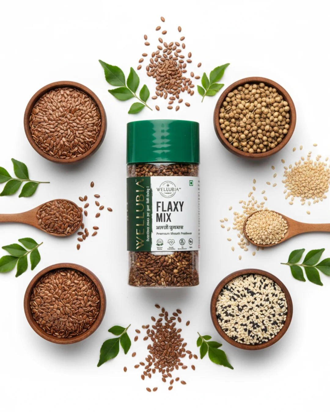 Flax Seed Mukhwas by Wellubia
