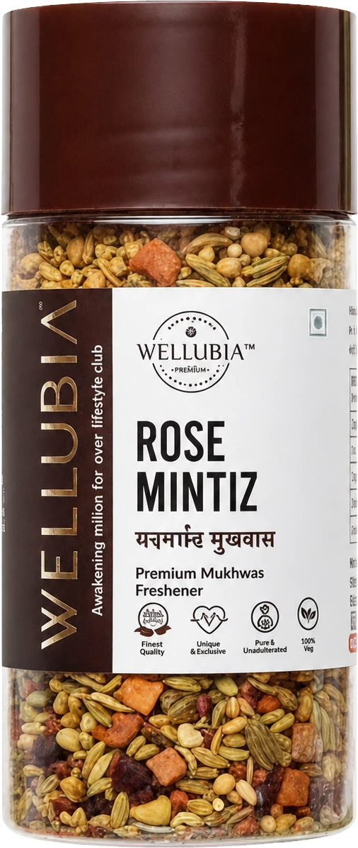 Wellubia Rose Mintiz bottle